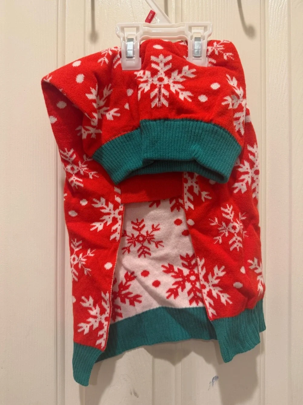 The Grinch! Dog Costume! Sweater Christmas xs